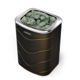 Электрическая печь TMF Примавольта, 9кВт, черная бронза